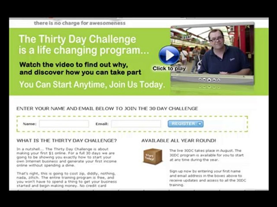 ED Dales Thirty Day challenge