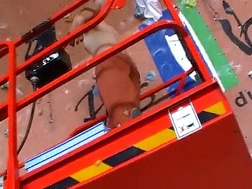 - Championnats de France Escalade 2010 - Démontage