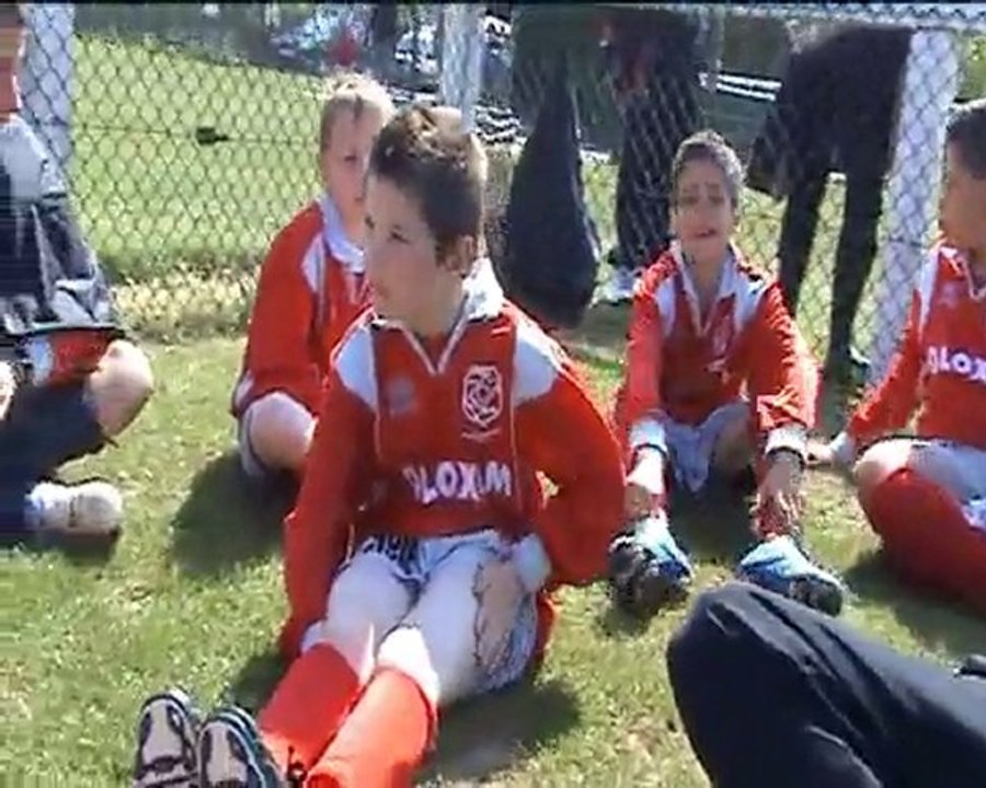 MOS CAEN 2010 (mai) U 11 D et E  à la finale départementale