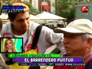 yingo  Cámara indiscreta el barrendero puntuo