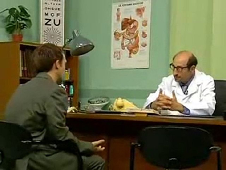 sketch kad merad l'hopital