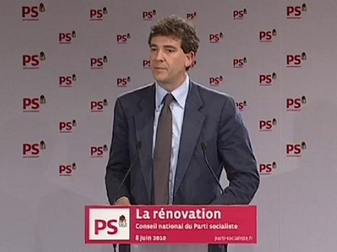 Conseil national: discours d'Arnaud Montebourg
