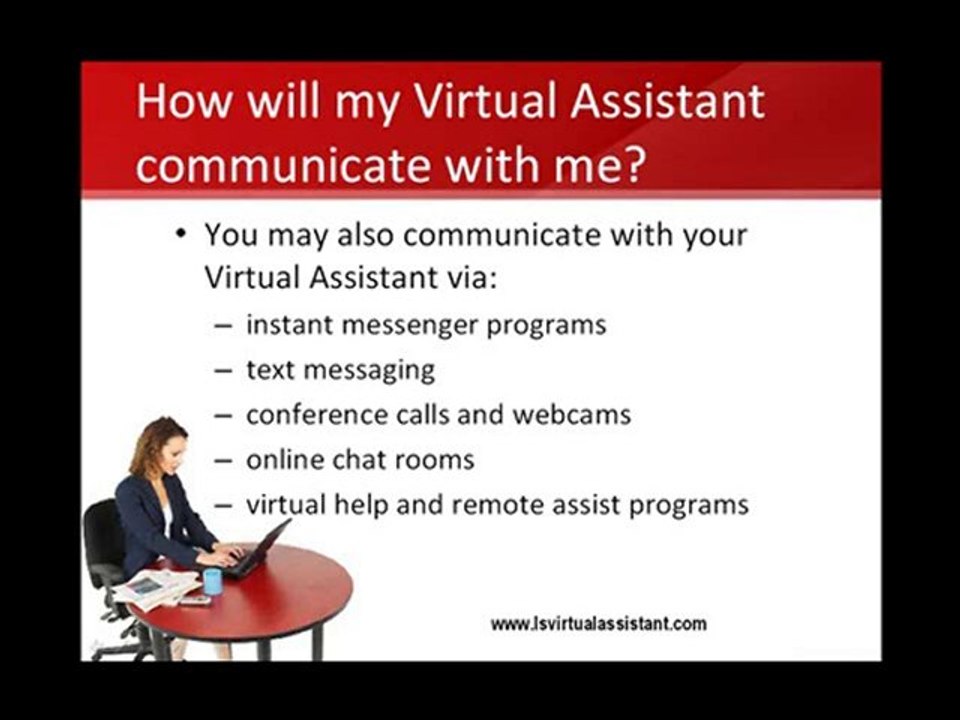 FAQ 5# How will my Virtual Assistant Communicate with me?