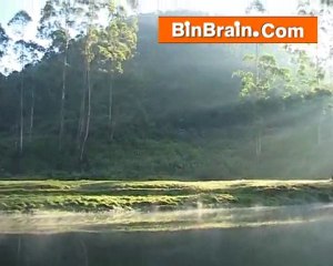 Boat travelling in Munnar