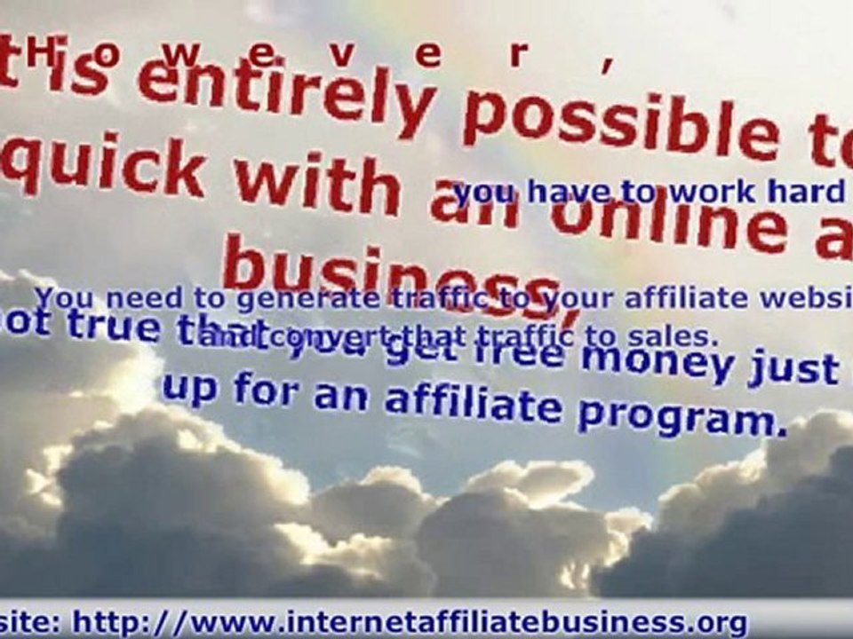 Affiliate Business - TOP 3 Assumptions About Internet Affili