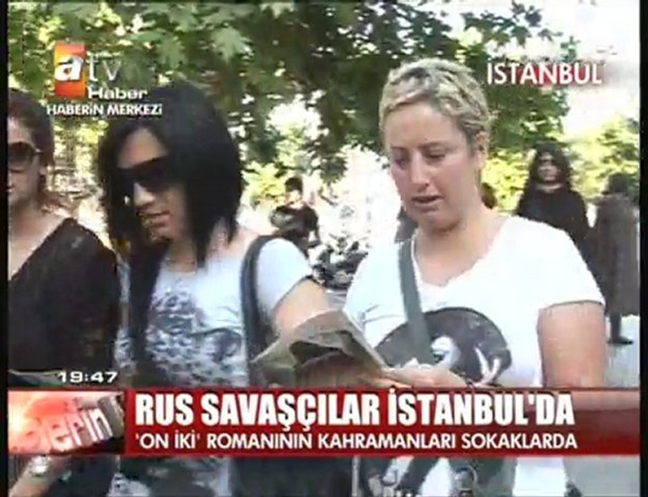 Jasper Kent - Oniki kitabi tanitimi - ATV haber