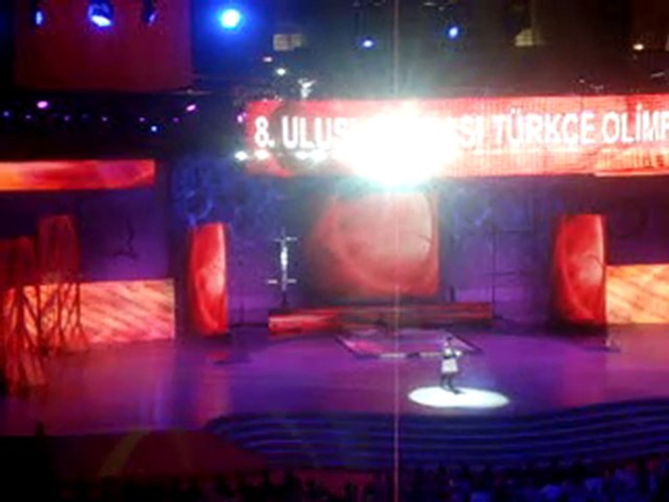 8. Türkçe olimpiyatları- İsmail Saidov - Tacikistan