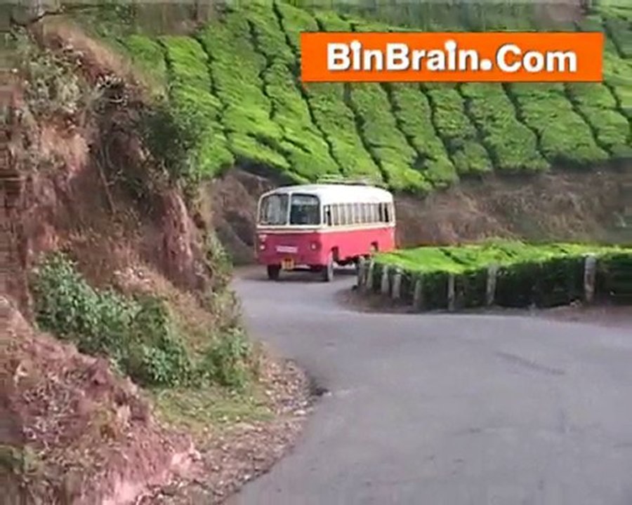 Bus Transportation in Munnar