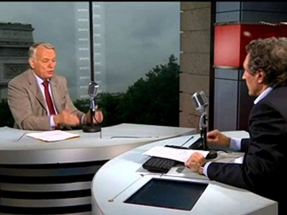Jean-Marc Ayrault invité de Jean-Jacques Bourdin sur RMC