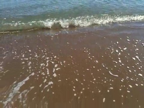 Une plage à Tichy (Bejaia)