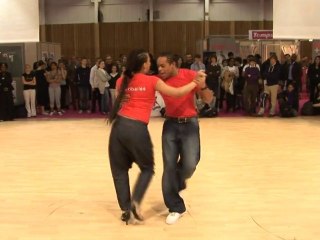 Démo de Bachata Caribailes avec Jean-Claude et Nathalie