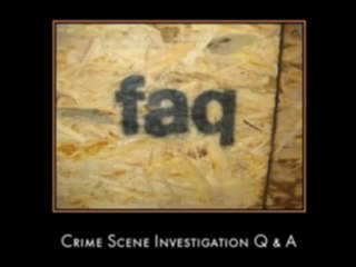Crime Scene Investigation
