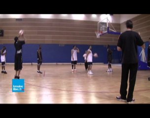 MSB - Finale 2010 : séance d'entraînement