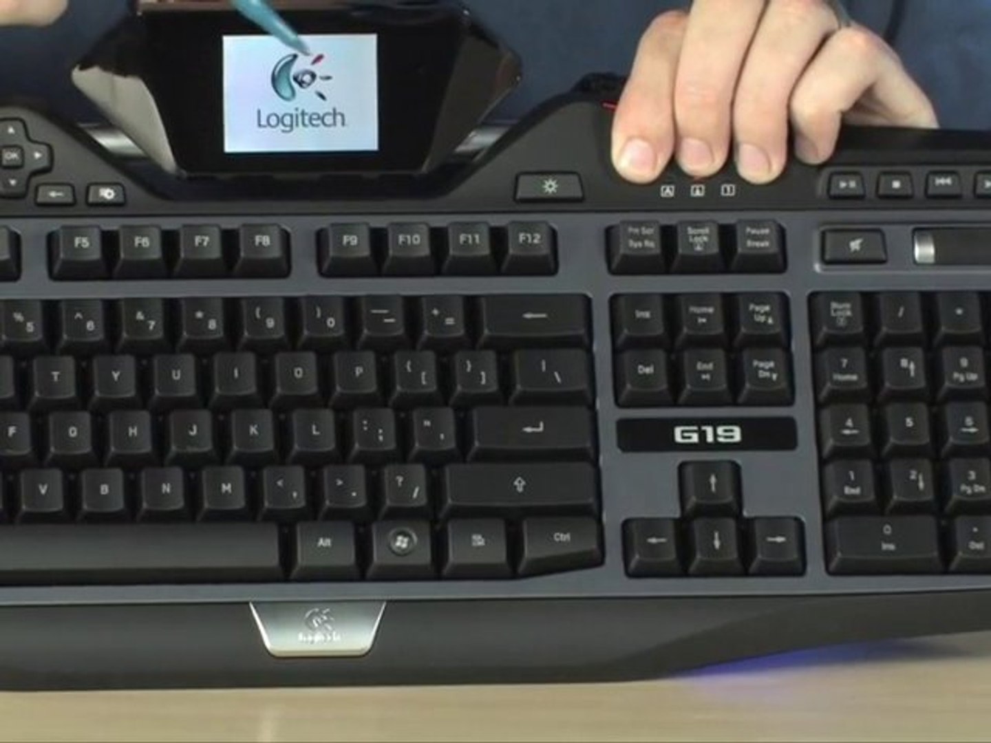 Logitech G19 Gaming Keyboard - video Dailymotion