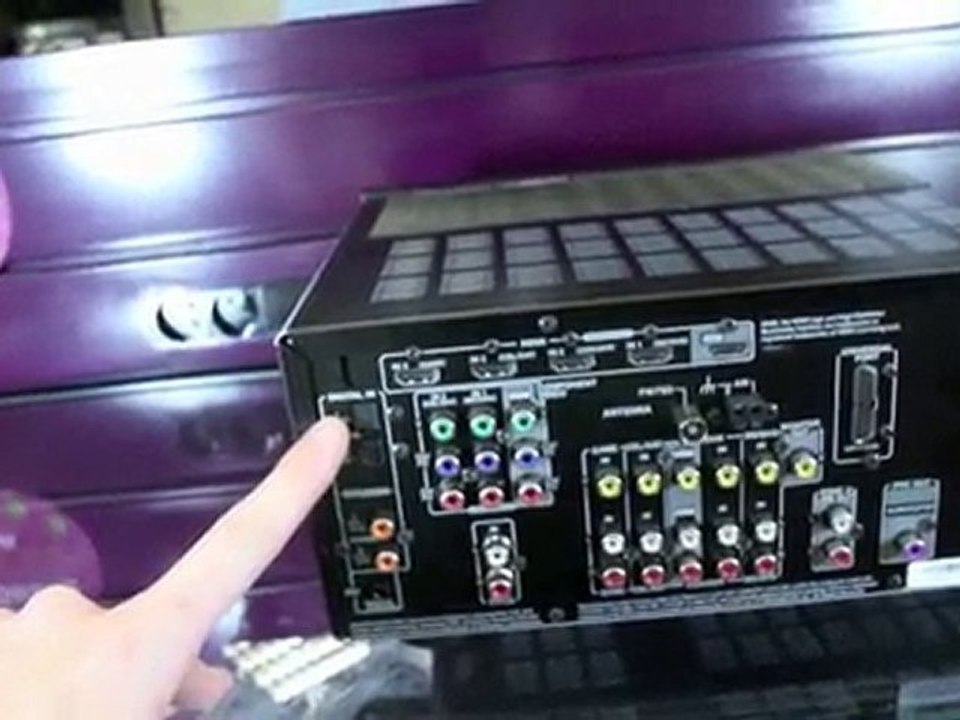 Onkyo TX-SR508 — Amplificateur audio-vidéo HDMI 1.4 prêt