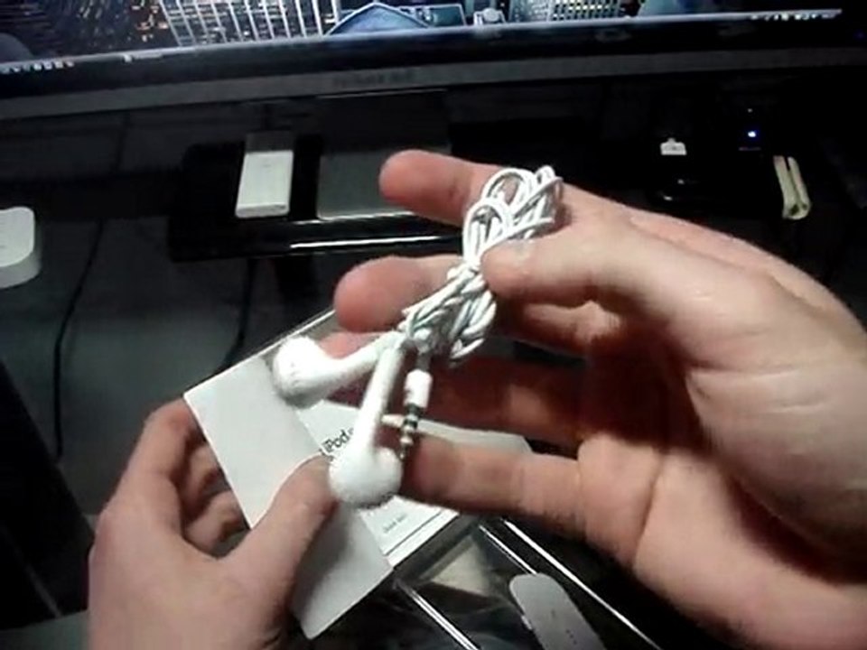 Déballage ipod nano rouge