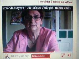 PRESENTATON DE L'ASSOCIATION OTAGES DU MONDE Yolande BOYER