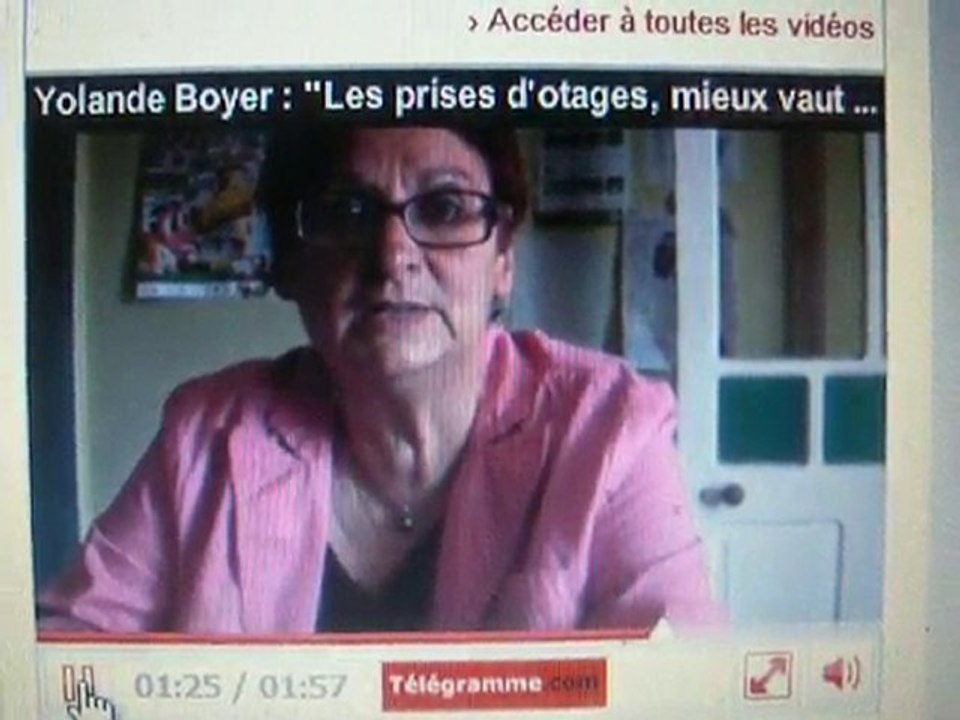 PRESENTATON DE L'ASSOCIATION OTAGES DU MONDE Yolande BOYER