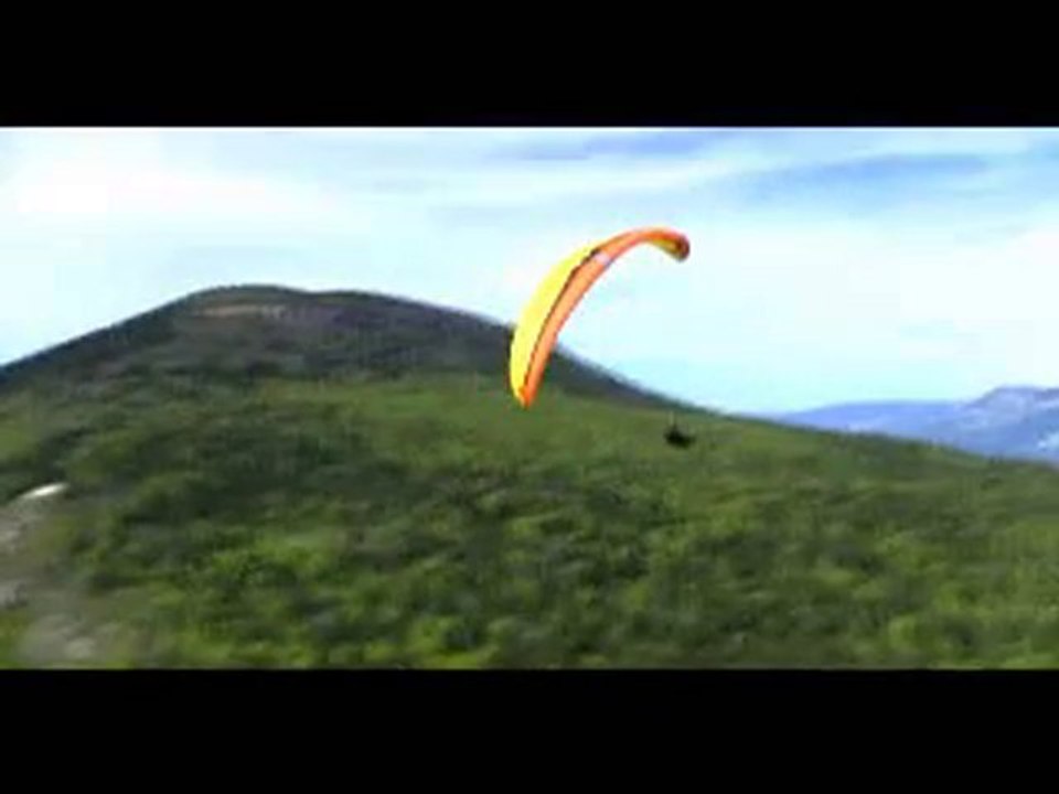 Didou enroule avec Mac Para à Aiguebelette