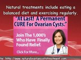 Treatment For Cysts on the Ovaries Should Be Done Using Natu
