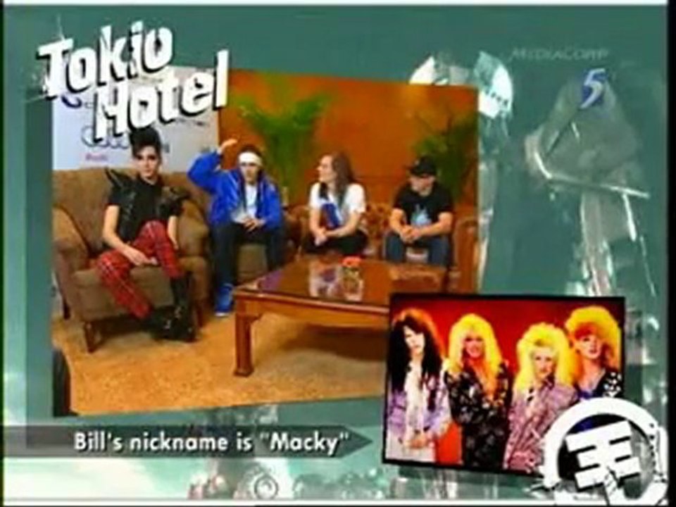 09-6-2010 - Entertainment on 5's interview with Tokio Hotel