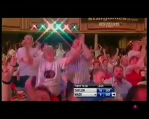 Phil Taylor v James Wade - greatest leg ever