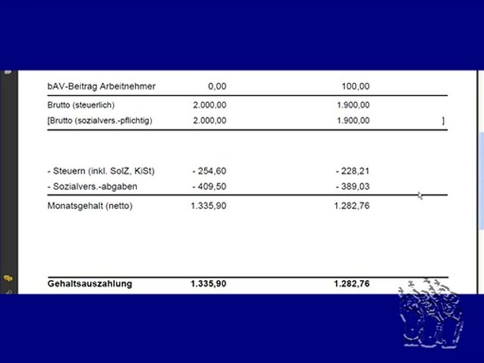 bav und meine gehaltsabrechnung-wie sieht das aus?