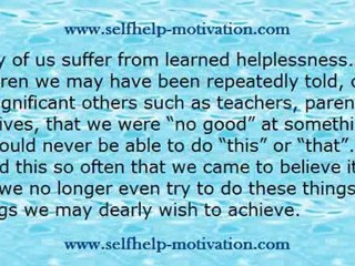 Self Help Motivation the Elephant and the Pike