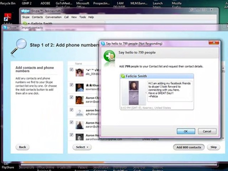 How To Import Facebook Contacts to Skype