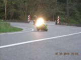 Posé de Genou gs500 et zx6r a Houyet