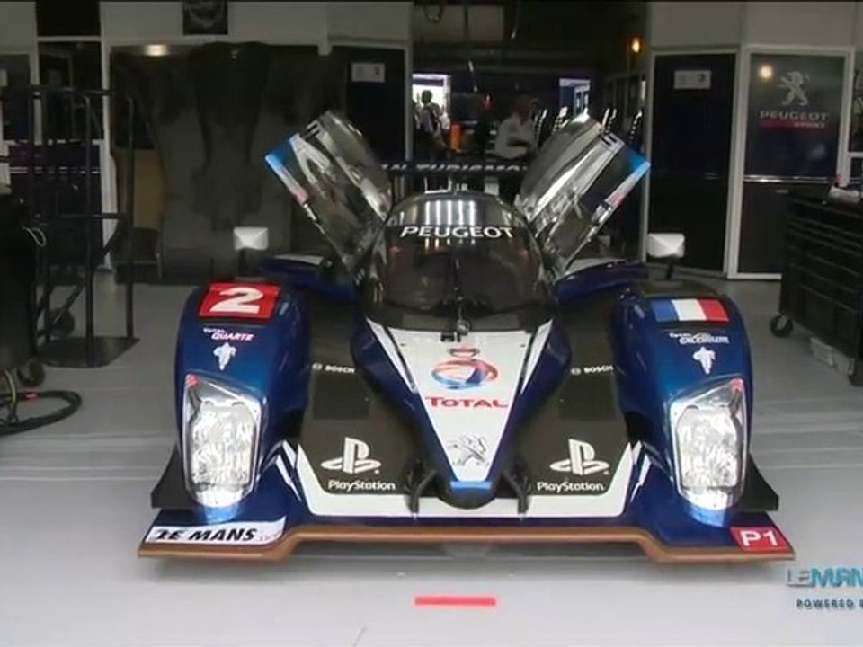 La Peugeot 908 vu  par Stéphane Sarrazin, www.lemanslive.com