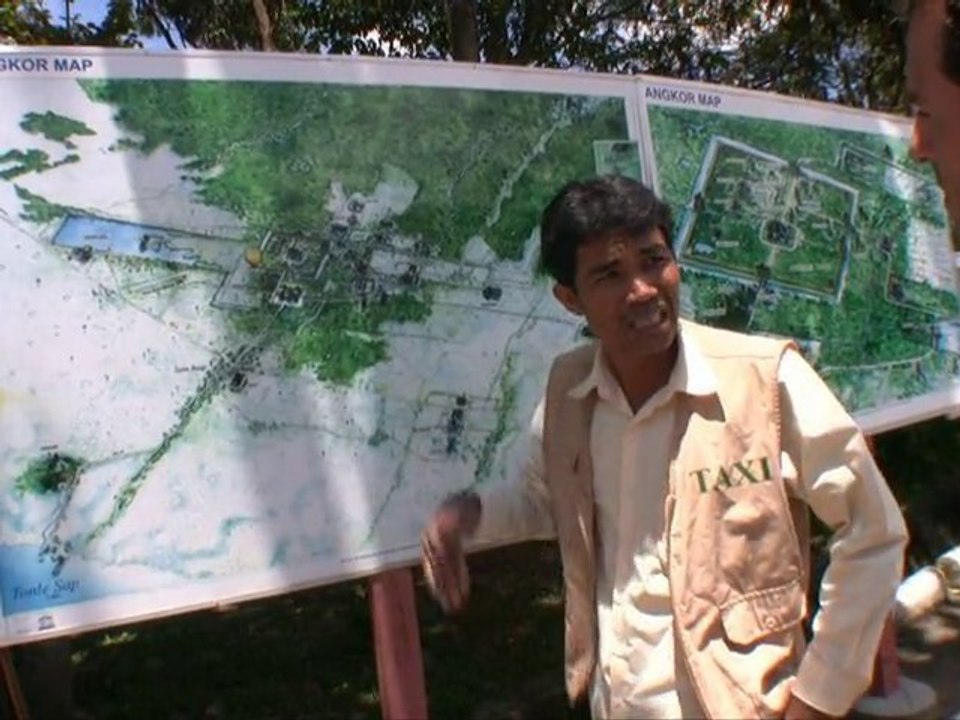 Viaje a Camboya 31 - Llegada a Ankor Wat, símbolo de Camboya