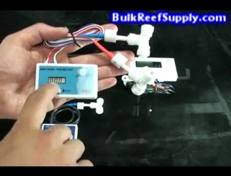TDS Meter and Monitor Demo Bulk Reef Supply