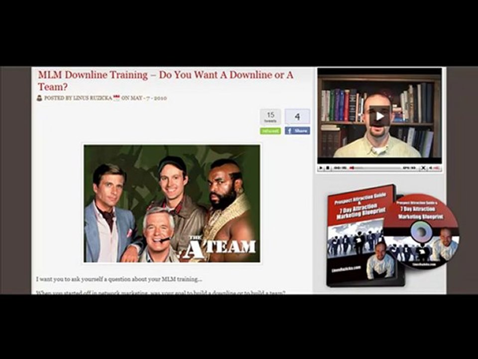 MLM Downline Training – Do You Want A Downline or A Team?