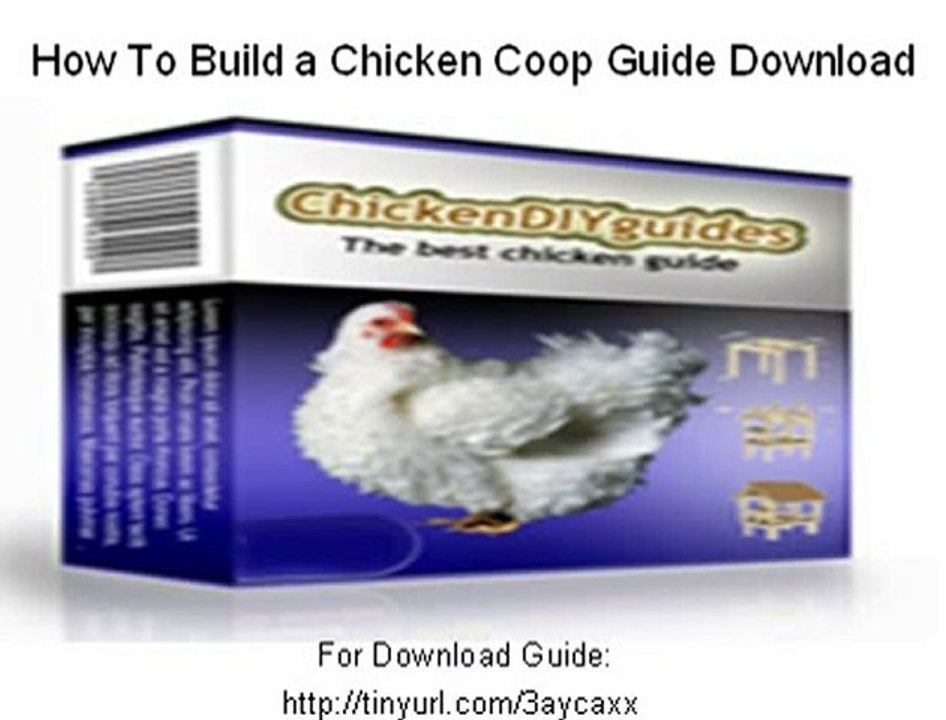 How To Build a Chicken Coop Guide Download