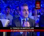 Jüri Türkçenin çocuklarına hayran kaldı 8.Türkçe Olimpiyatı