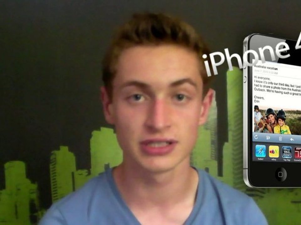 Présentation de l'iPhone 4 et de l'iOS4