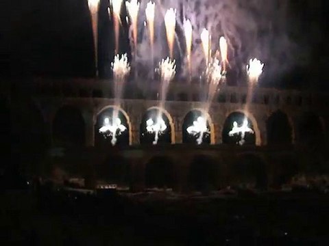 Groupe F & Le Pont dans Tous ses Etats (pyrotechnique 2010)