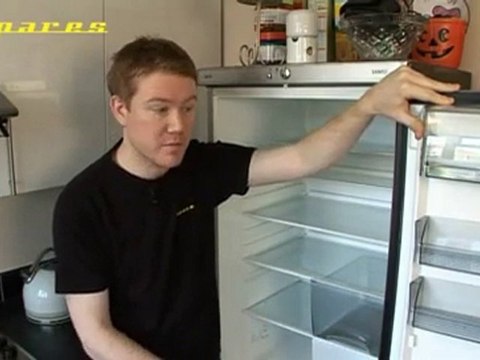 Changing AEG Fridge Freezer Light Bulb and Door Bottle Shelf