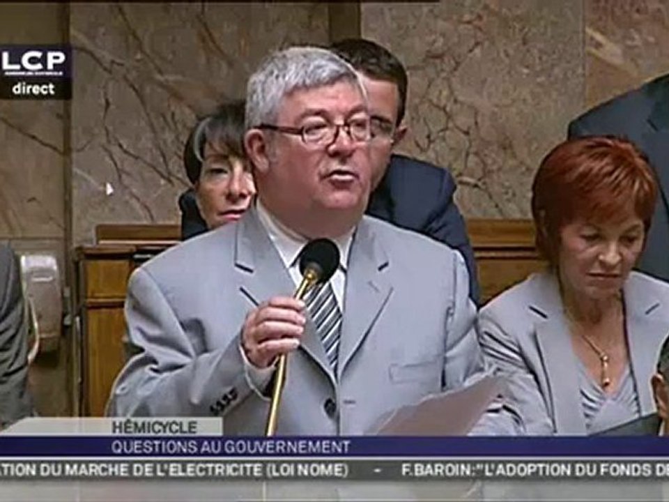 Assemblée : Question de Philippe Vitel à Georges Tron
