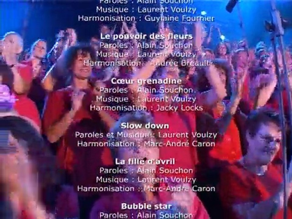 voulzy et les fous chantants 2005