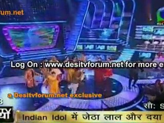 Indian Idol Main Jetha Lal Aur Daya Ben