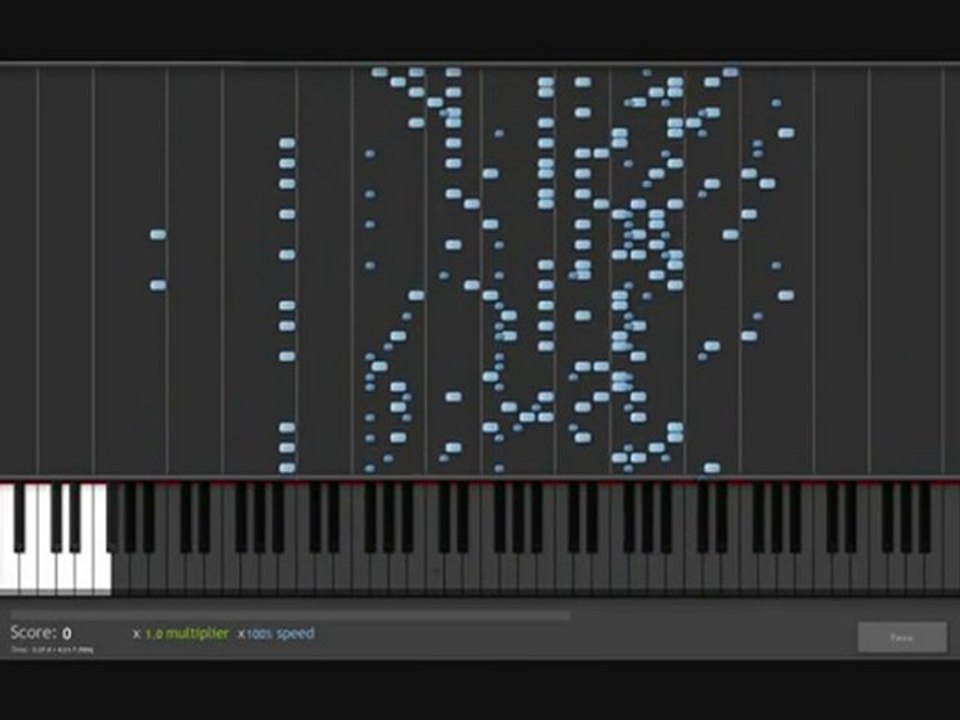 Circus galop on Synthesia