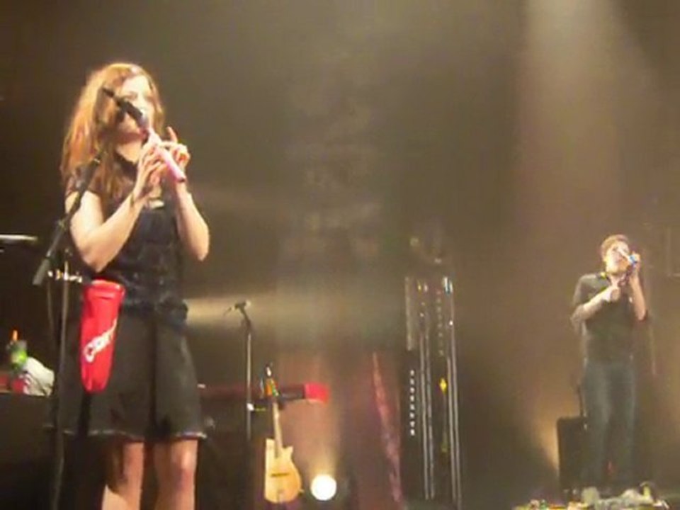 Rappel des Cowboys Fringants au Casino de Paris 14.04.2010