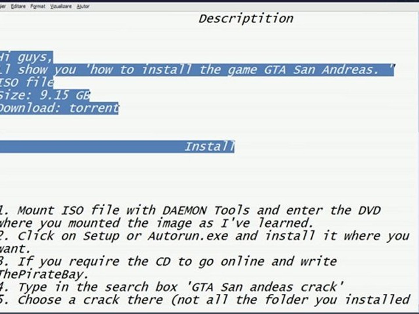 Gta san andreas file download