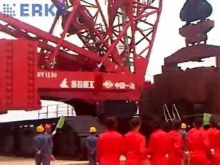 Erke Dış Ticaret ltd., FUWA QUY 1250 Vinç Töreni 5. Video