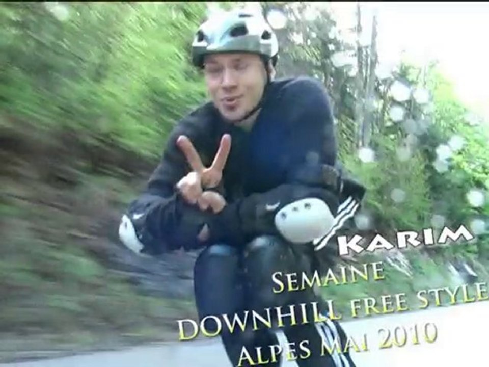 Downhill Freestyle Alpes tour 2010