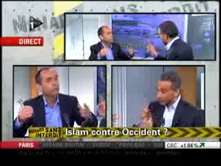 Tariq Ramadan reçu par Robert Ménard -Itélé-