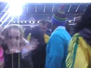 La foule du concert de la Coupe du Monde en délire !