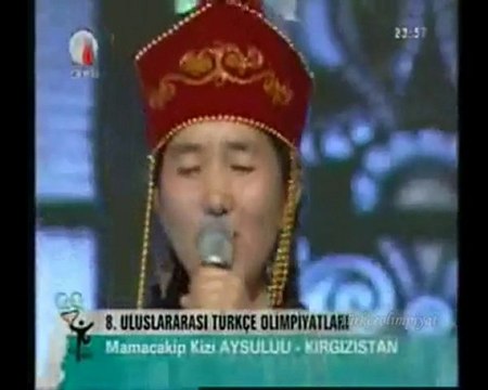 Sana bana vatanıma Kırgızistan Moğolistan 8.Türkçe Olimpiyat
